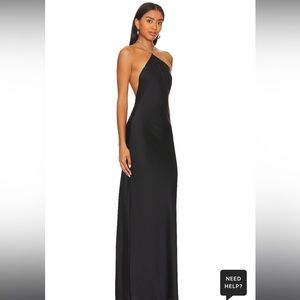 DANNIJO Halter Chain Maxi Dress in Black. Worn twice, excellent condition. Small